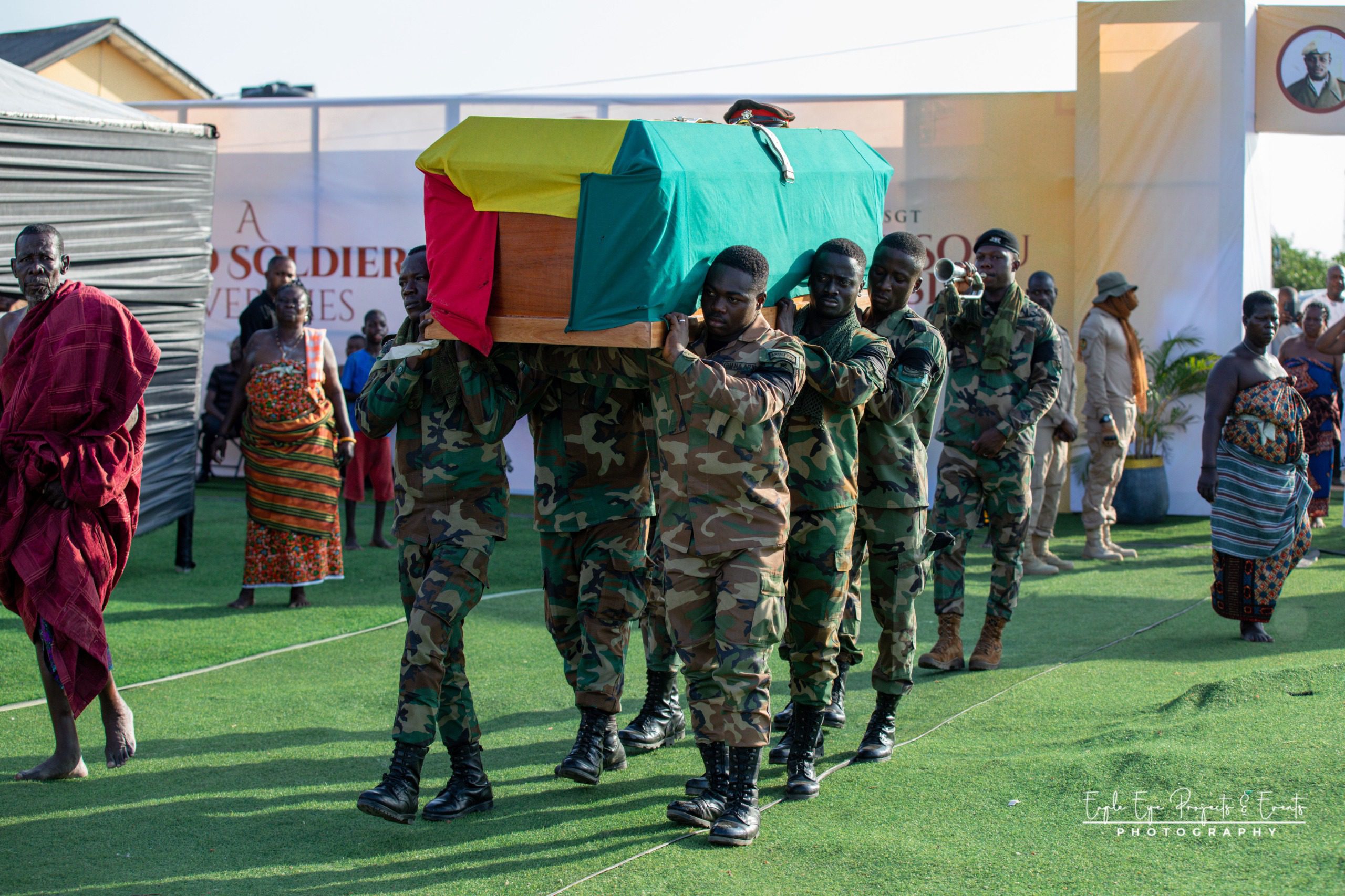 Funeral Rites of Ex-S/Sgt. Gerald Sosu Agbetsise – Event Planning & Coordination