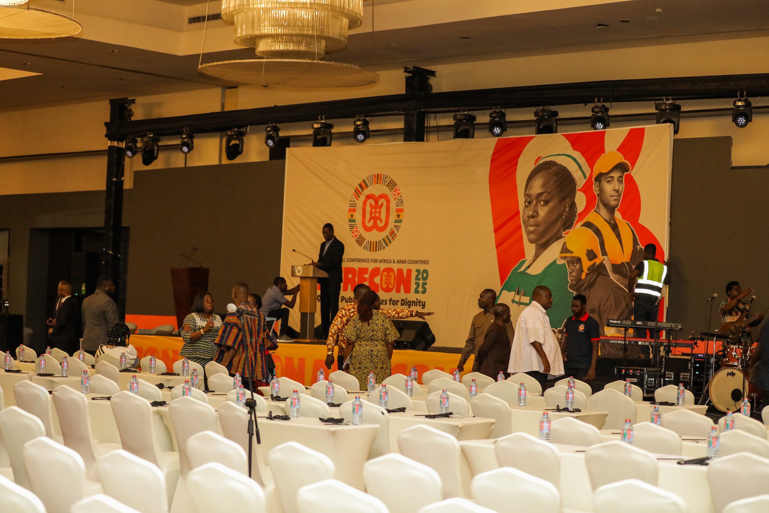 Africon Conference 2025 – Stage Design & Event Setup